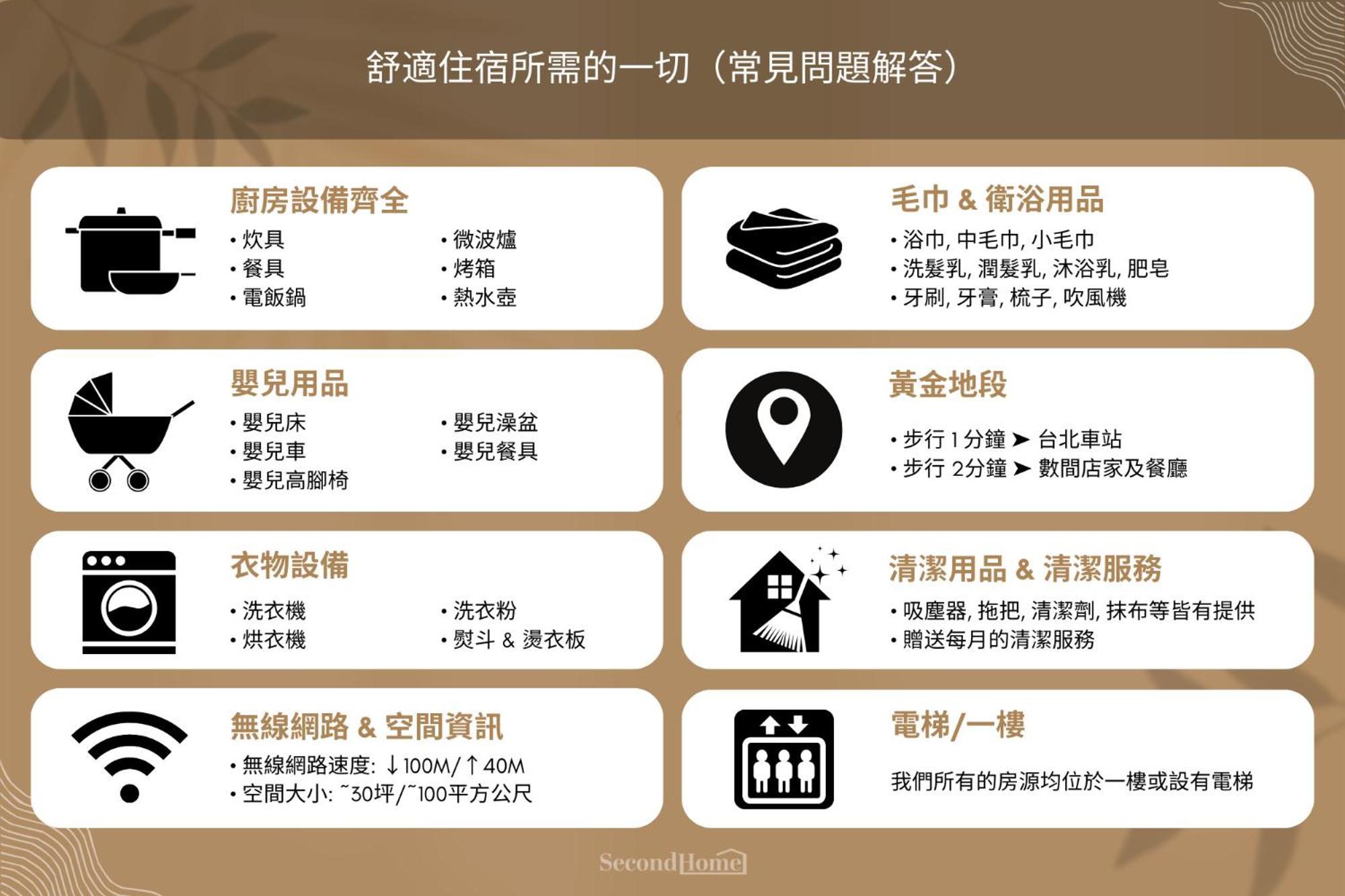 Apartment Modern Main Station 3b3b 台北車站現代之家 3房3衛 Taipei