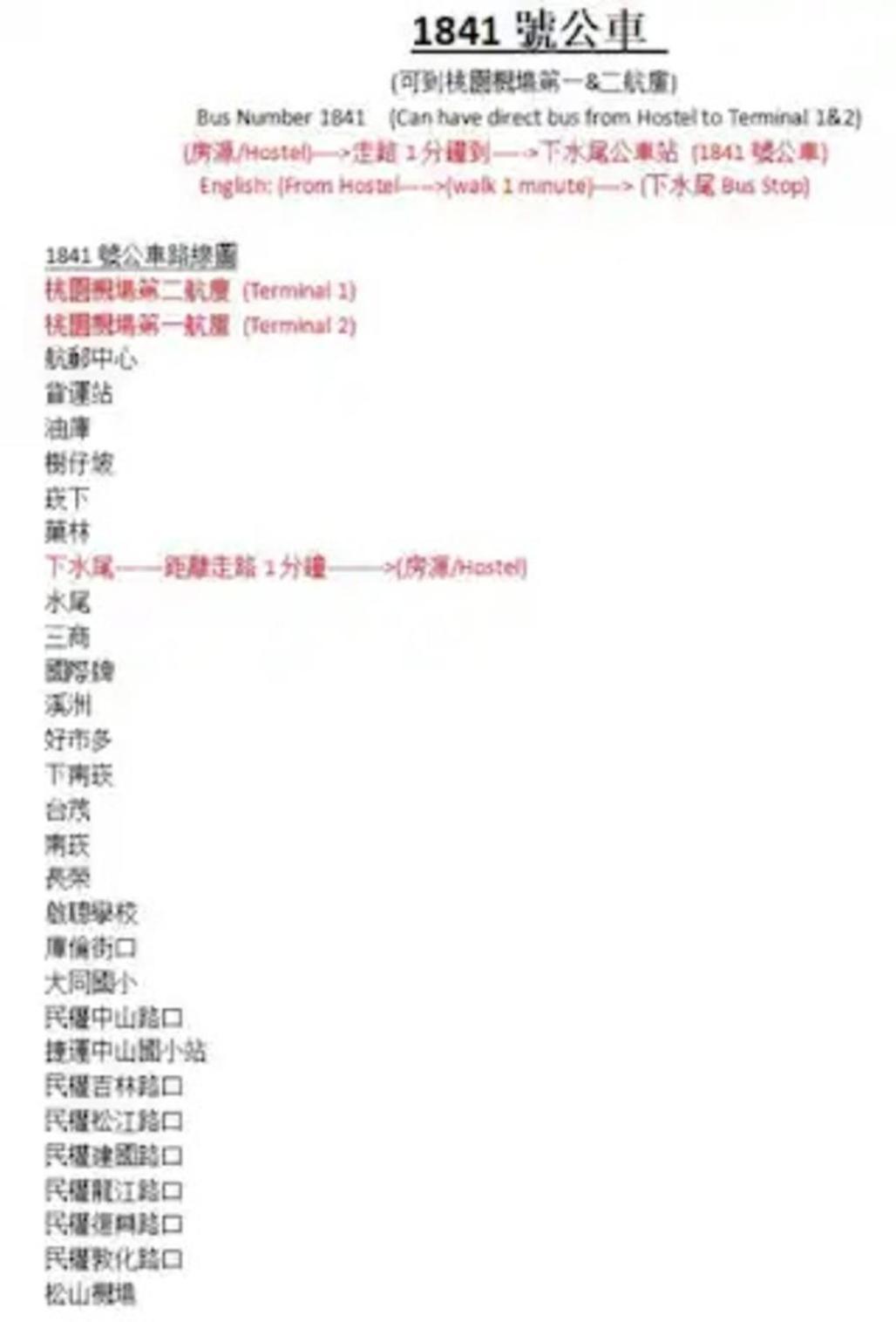 經濟艙民宿 Economy Class *