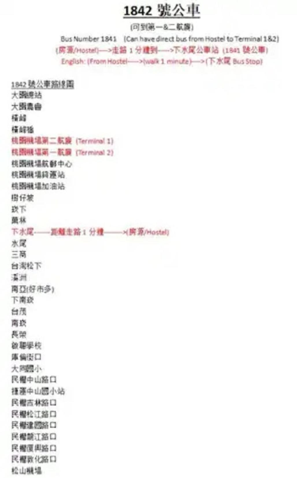 經濟艙民宿 Economy Class *