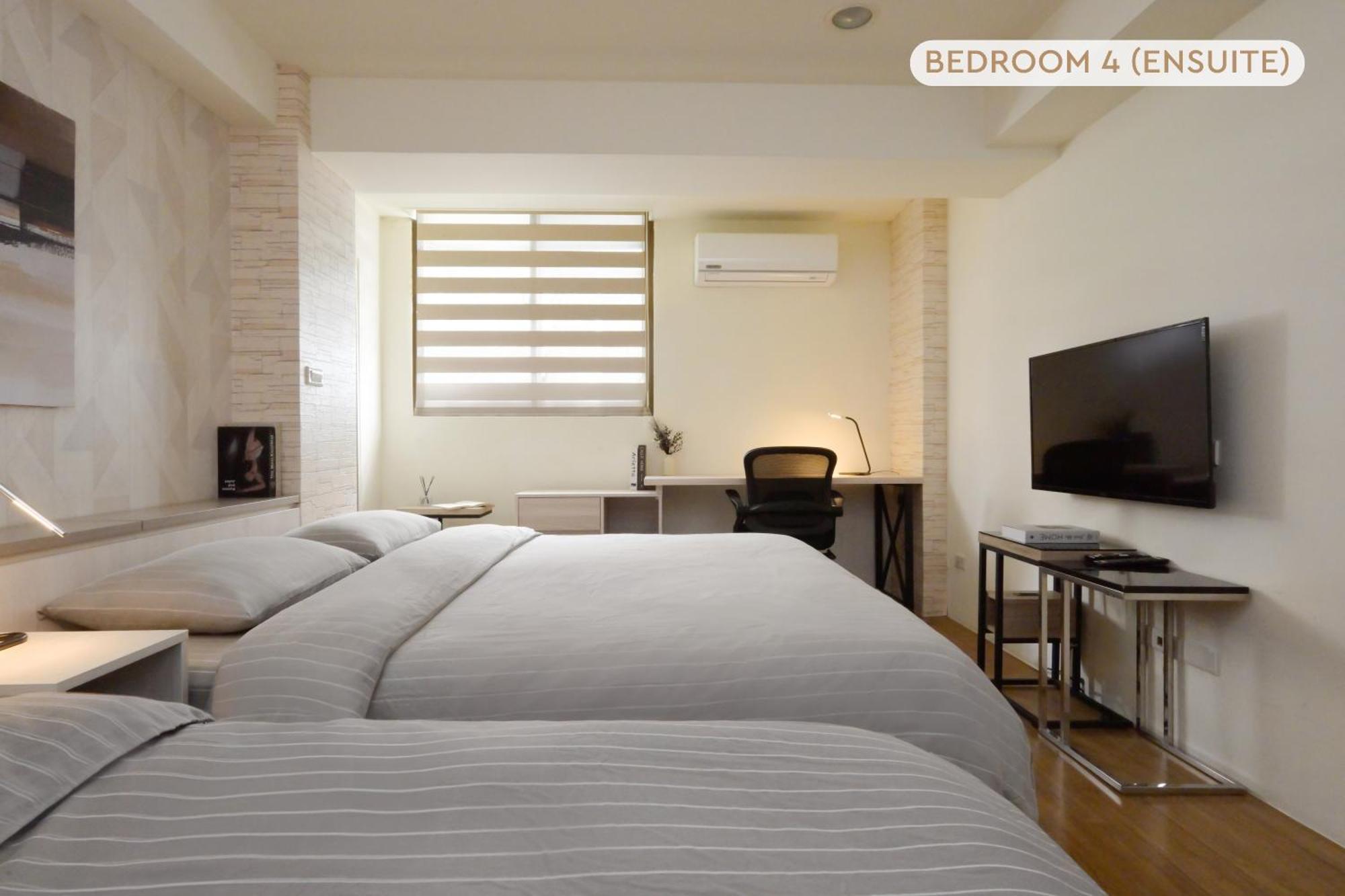 Three Master Bedrooms 4b4b 1min To Sys Mrt 三主臥4房4衛 1分到國父紀念館站 Taipei