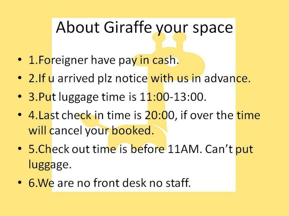 Capsule hotel D.giraffe Your Space Taipei