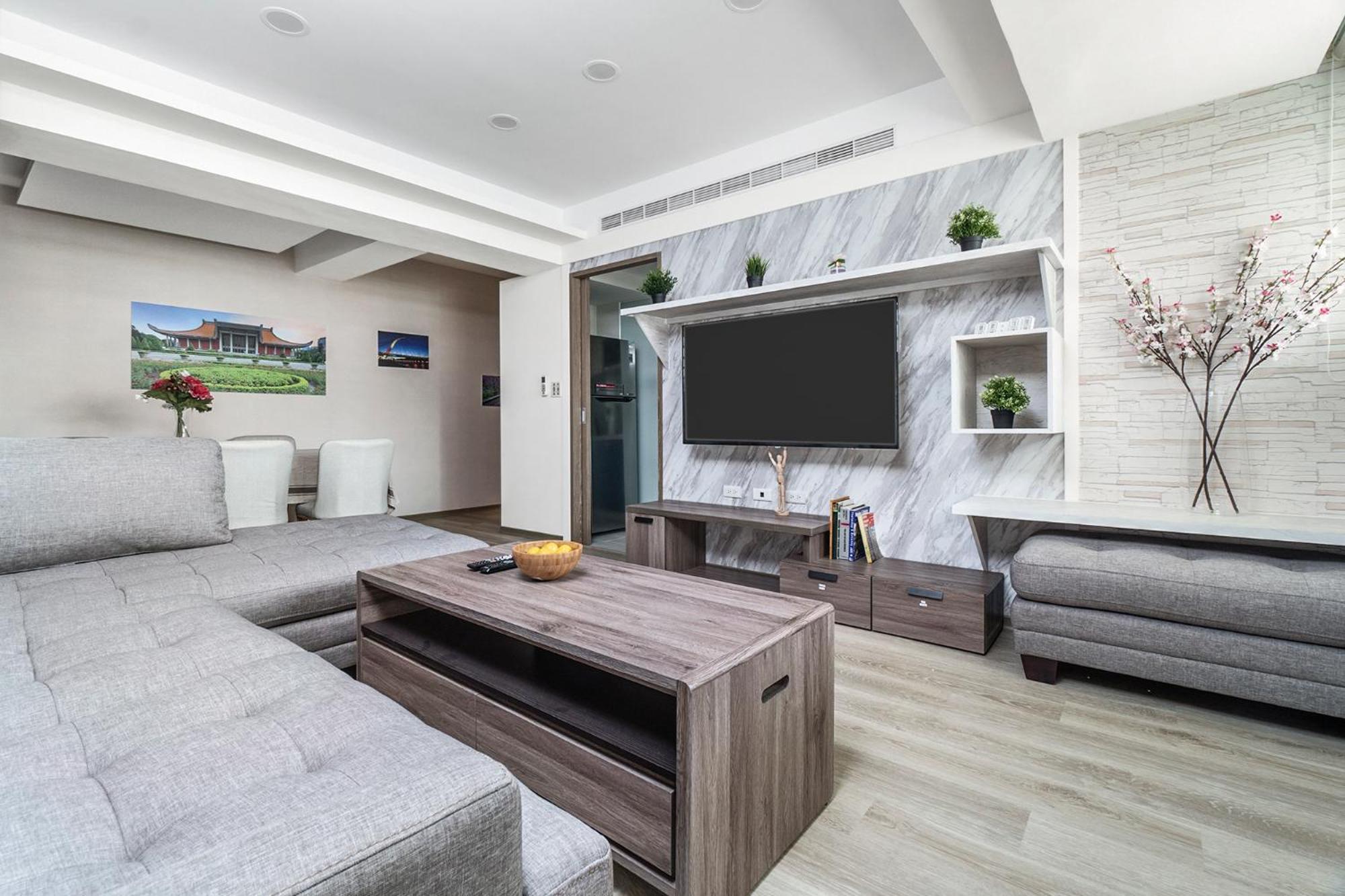 Modern Main Station 3b3b 台北車站現代之家 3房3衛 Apartemen