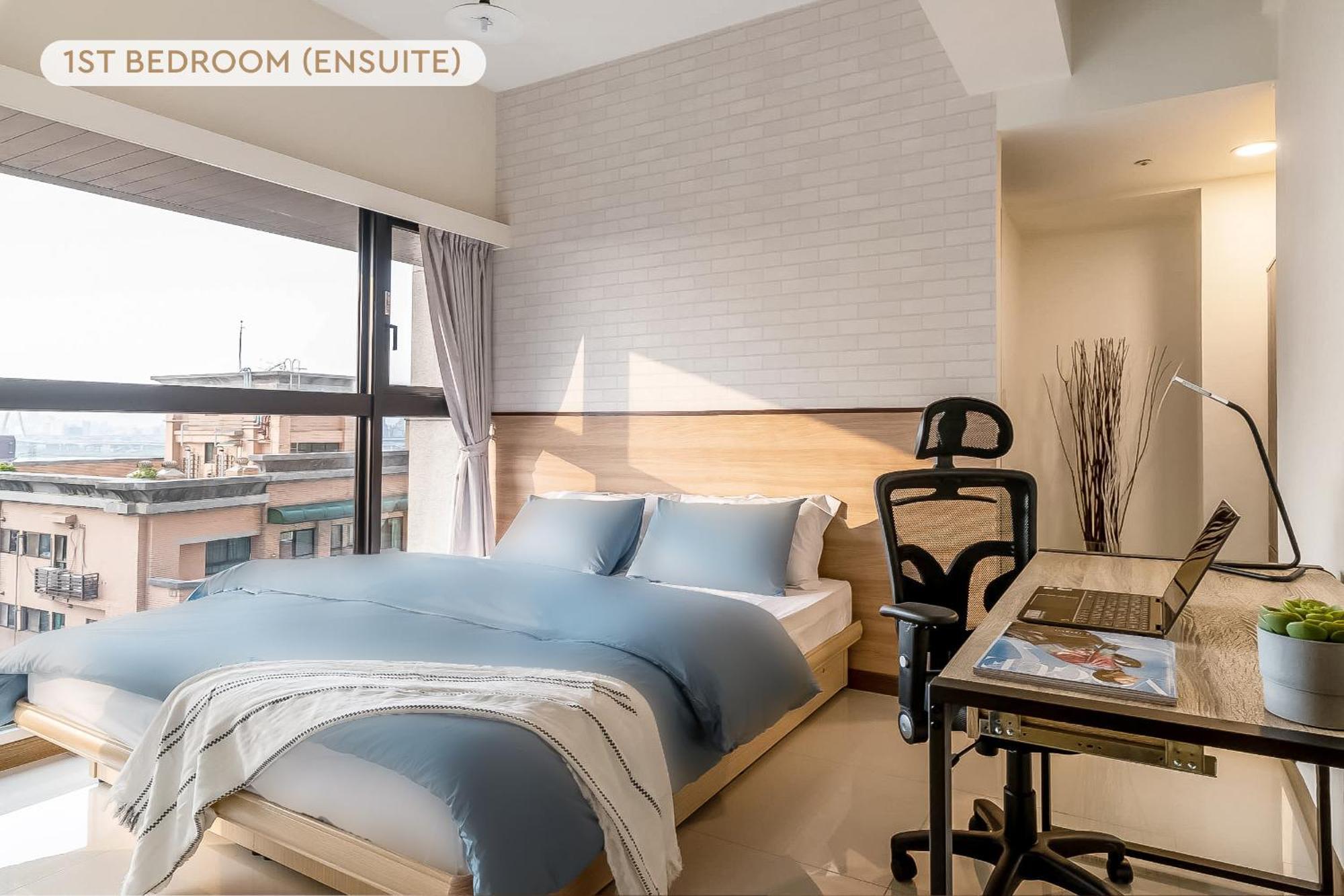 High Floor New Bldg 4b2bldk Ximending, Stunning Views • 高層新樓 4房2衛 西門町 美景 Apartment Taipei