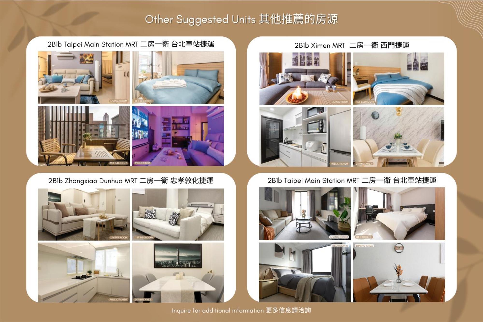 Apartment Comfy & 2b1b, Sleeps 5, 3min To Daan Mrt 舒適市中心 2房1衛 睡5人 3分到大安站 Taipei