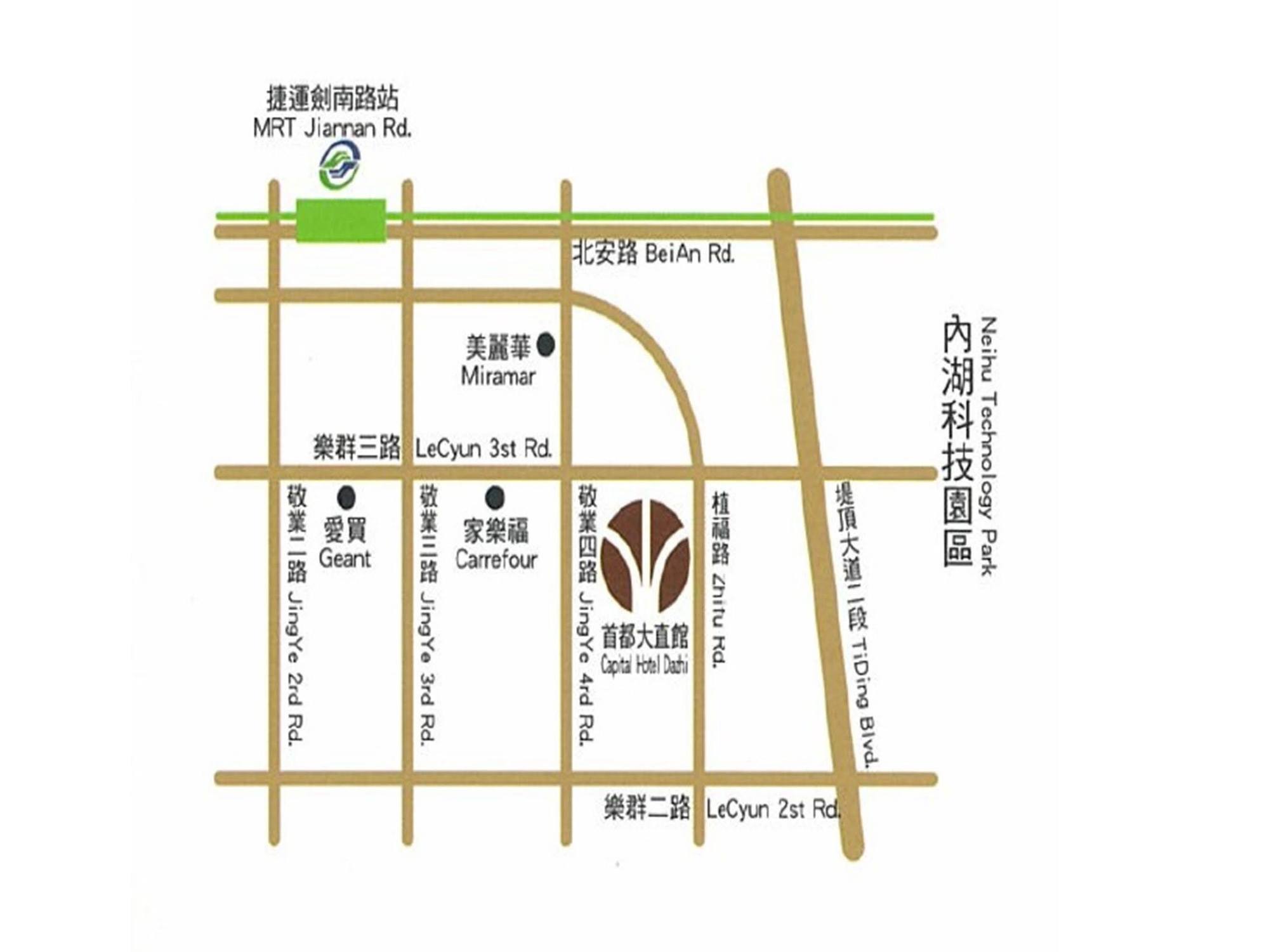 Capital Dazhi Hotel Taipei