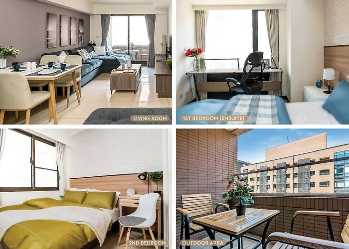 New Building 3B2Bldk Workspace Taipei Main Station • 新大樓 台北車站 3房2衛 客廳廚房 工作空間