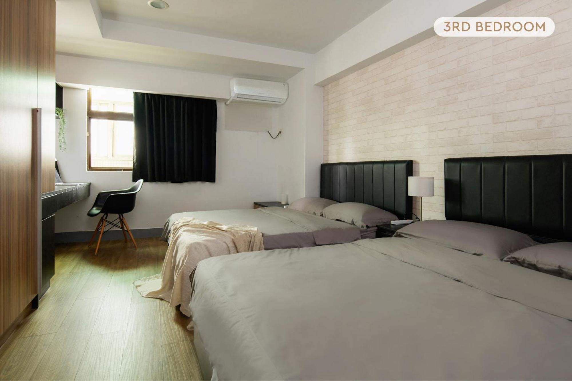 Apartment 4b2b Clear Comfort 3min To Xinyi Anhe Mrt 4房2衛 舒適明亮之家 3分到信義安和站 Taipei