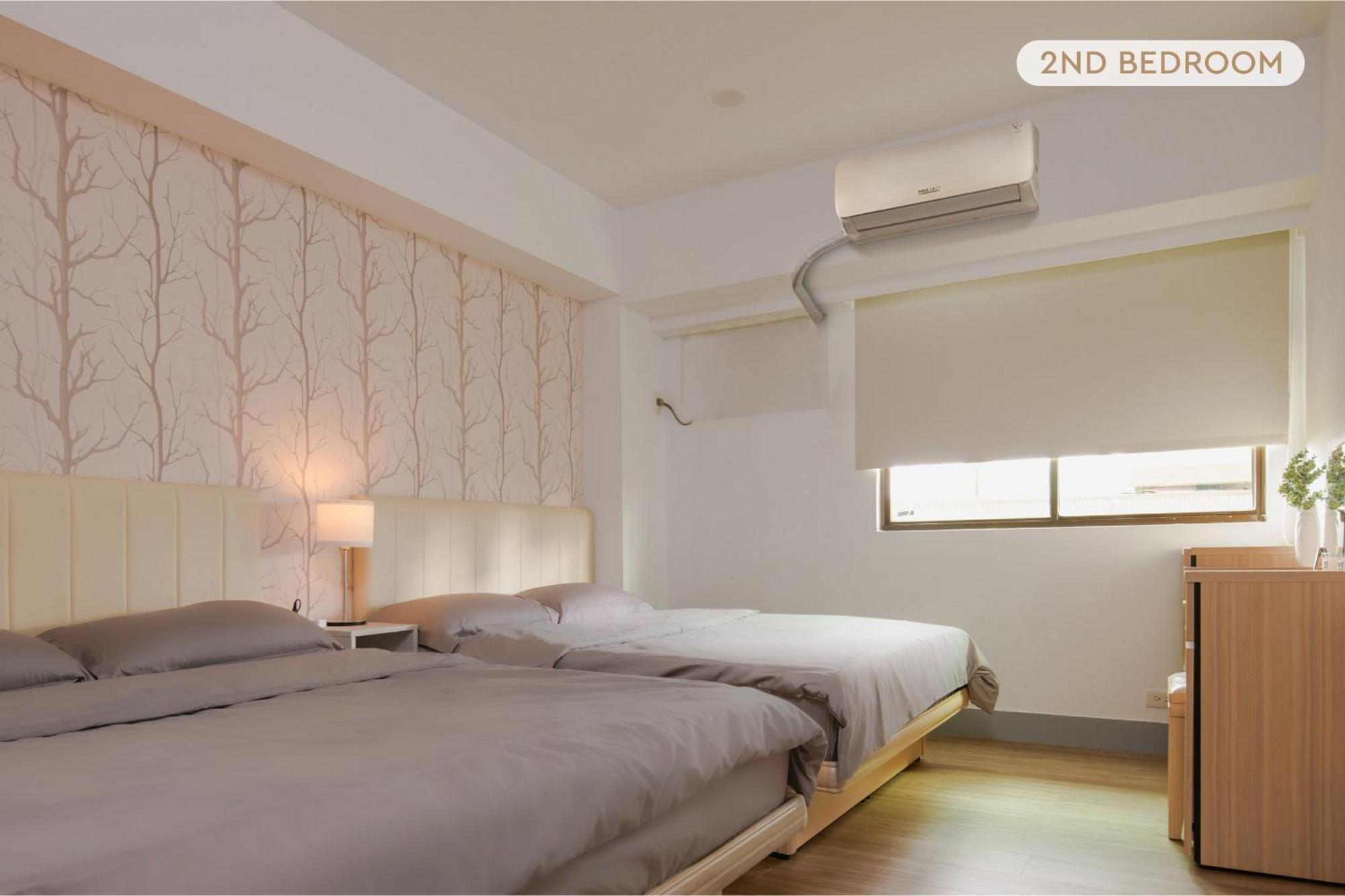 4b2b Clear Comfort 3min To Xinyi Anhe Mrt 4房2衛 舒適明亮之家 3分到信義安和站 Apartment