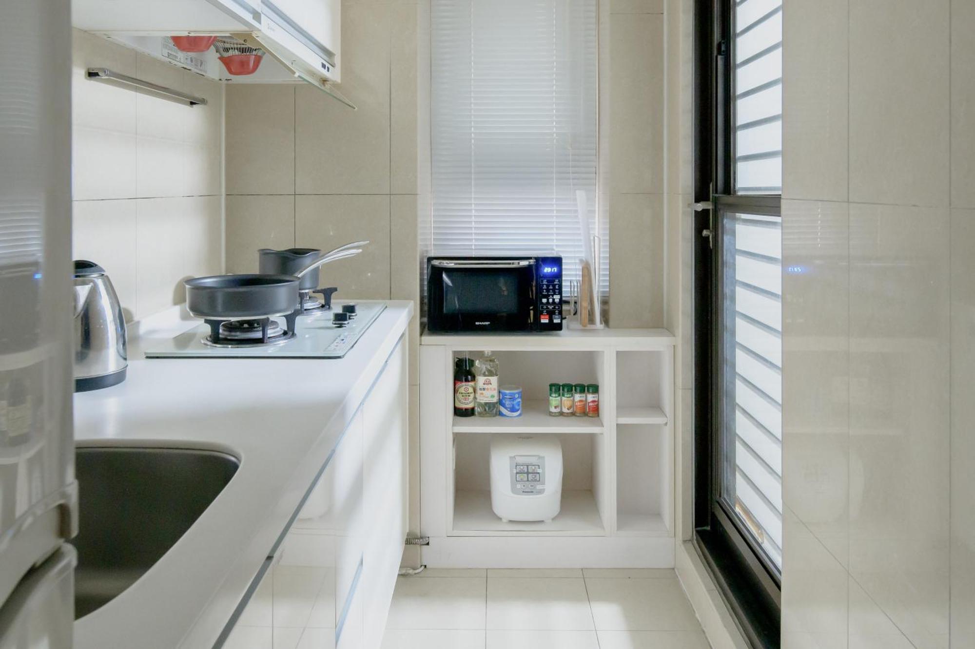 Apartment New Building 3b2bldk Workspace Main Station • 新大樓 台北車站 3房2衛 客廳廚房 工作空間