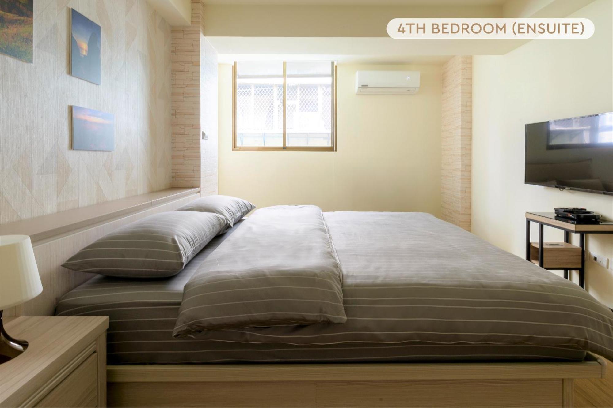 Apartment Three Master Bedrooms 4b4b 1min To Sys Mrt 三主臥4房4衛 1分到國父紀念館站 *