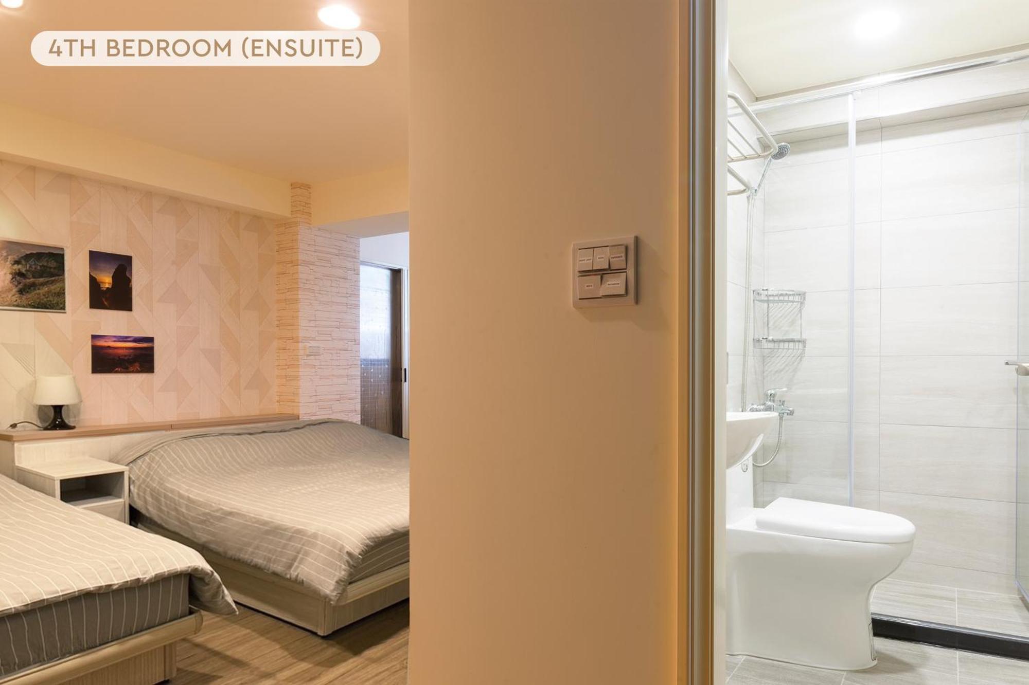 Three Master Bedrooms 4b4b 1min To Sys Mrt 三主臥4房4衛 1分到國父紀念館站