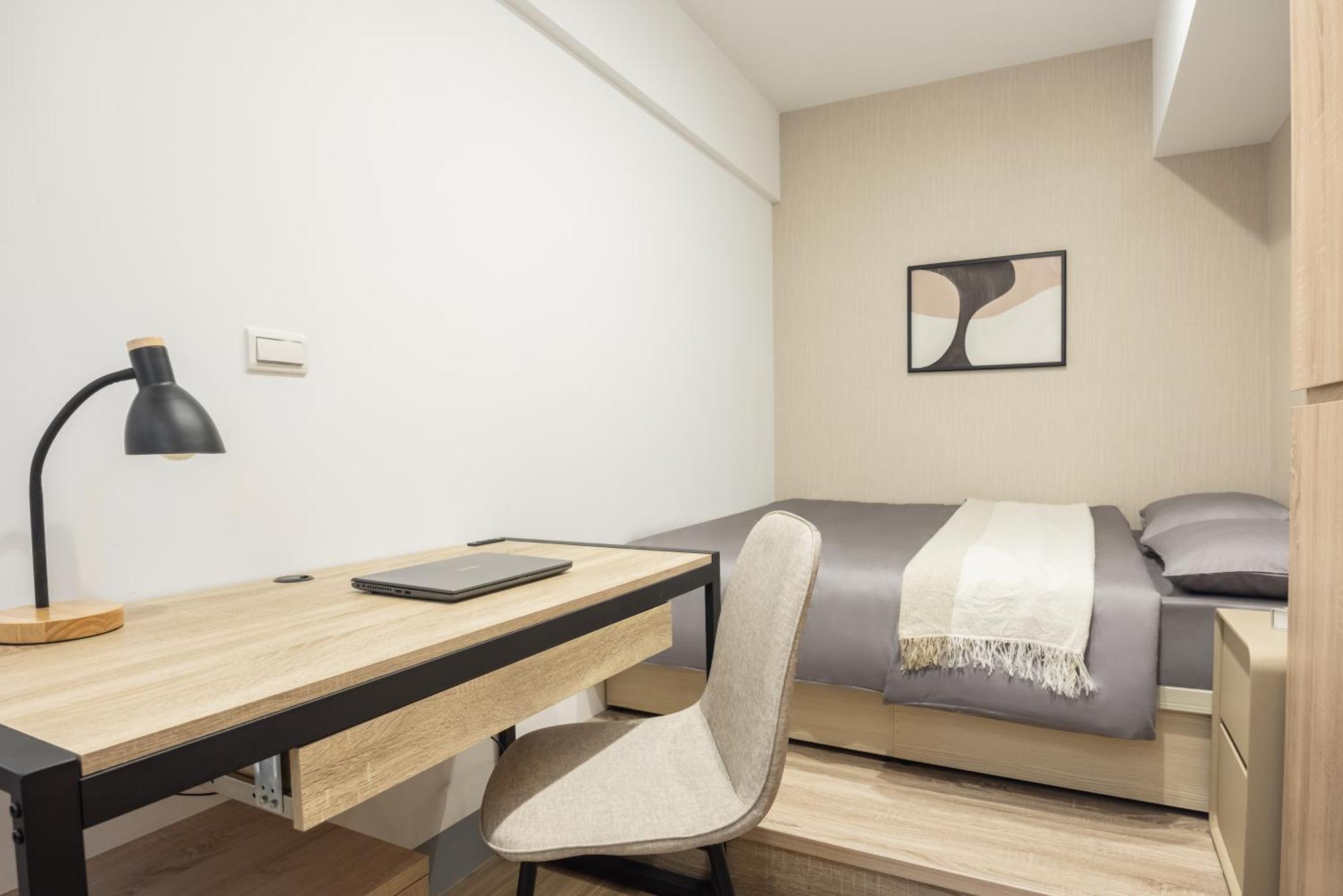 4b2b Clear Comfort 3min To Xinyi Anhe Mrt 4房2衛 舒適明亮之家 3分到信義安和站 Apartment Taipei