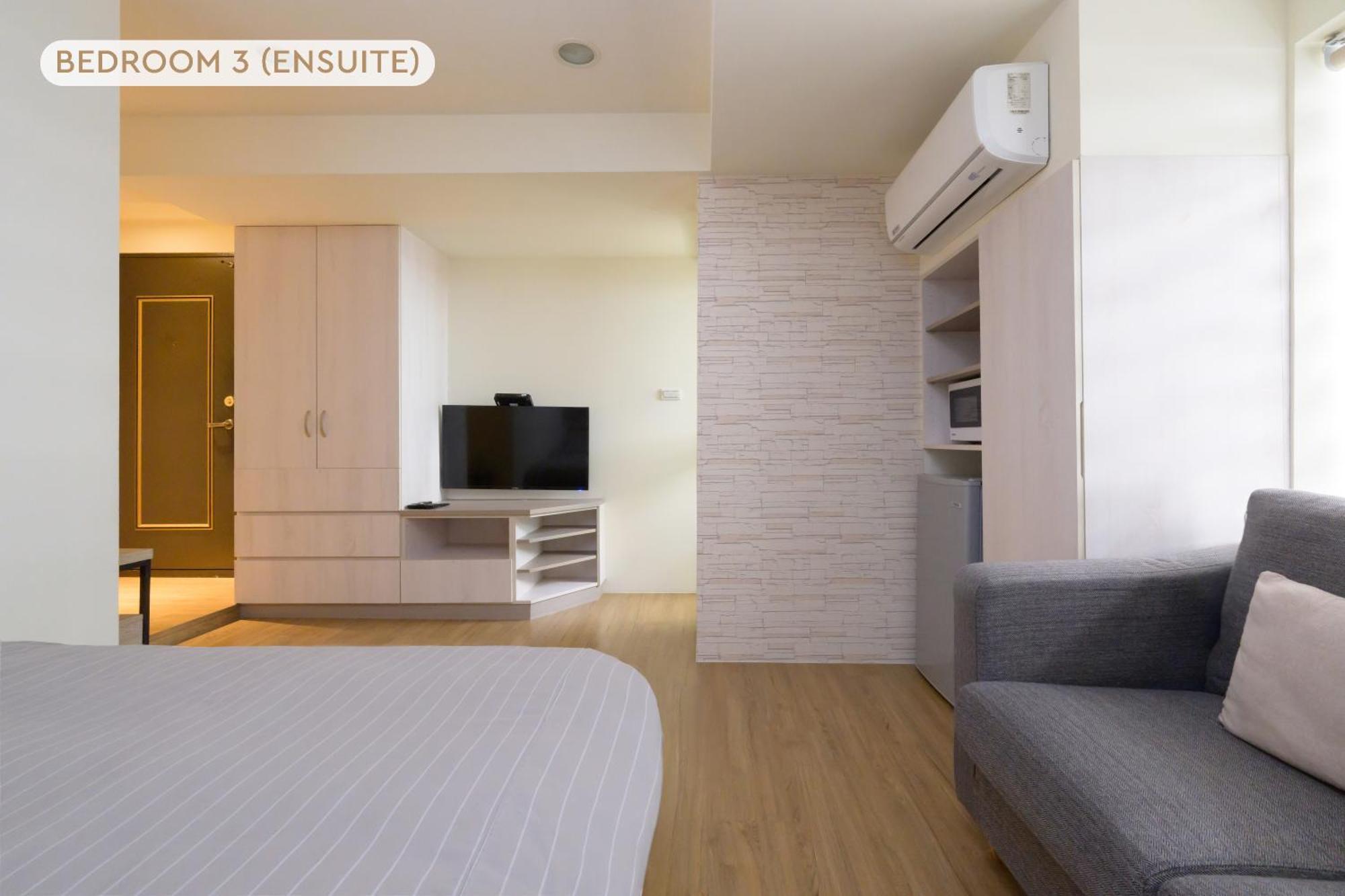 Three Master Bedrooms 4b4b 1min To Sys Mrt 三主臥4房4衛 1分到國父紀念館站 Apartment Taipei